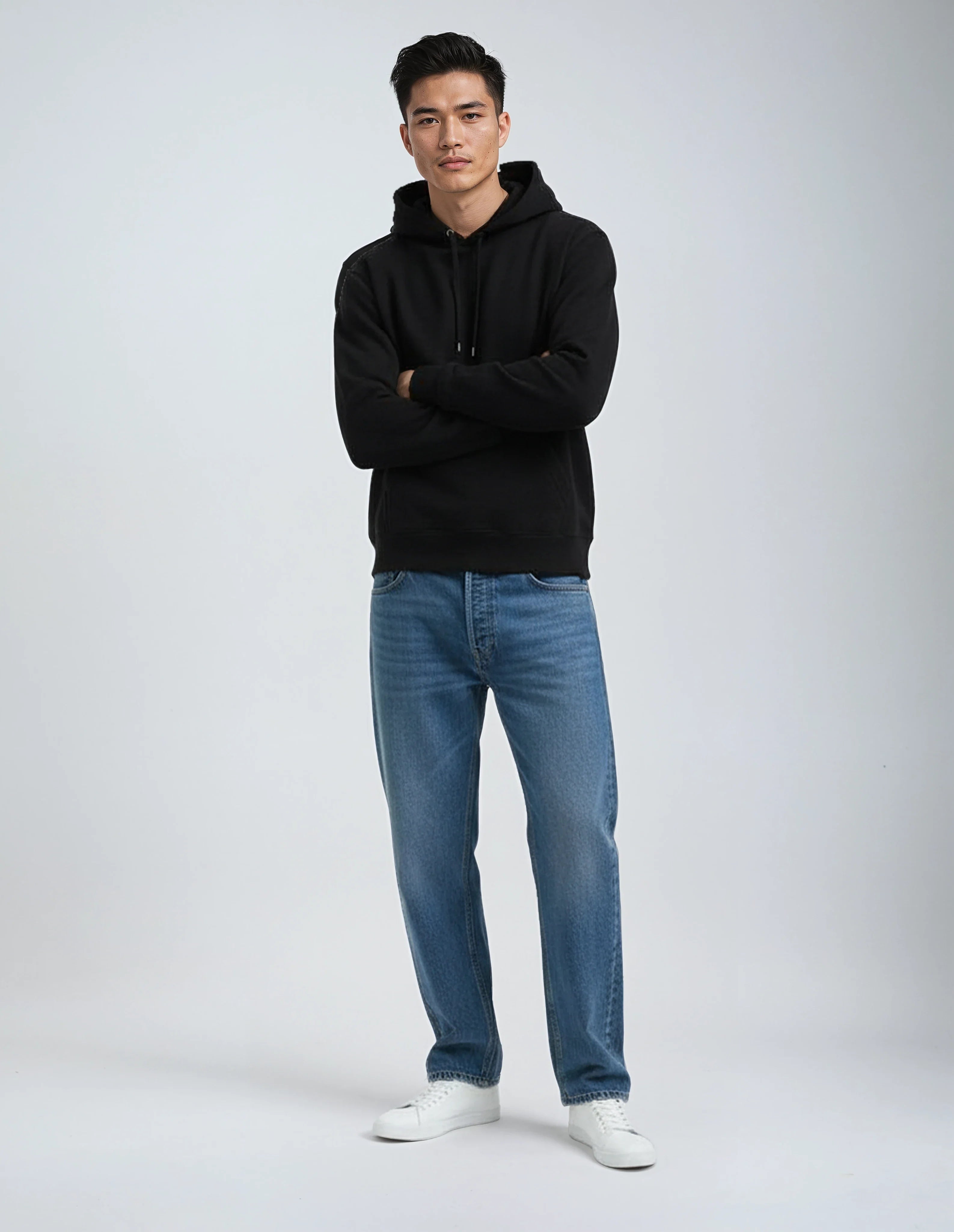 Heavyweight Pullover Hoodie — 10oz Cotton/Poly Fleece, Print-Ready | Streetwear & Lifestyle