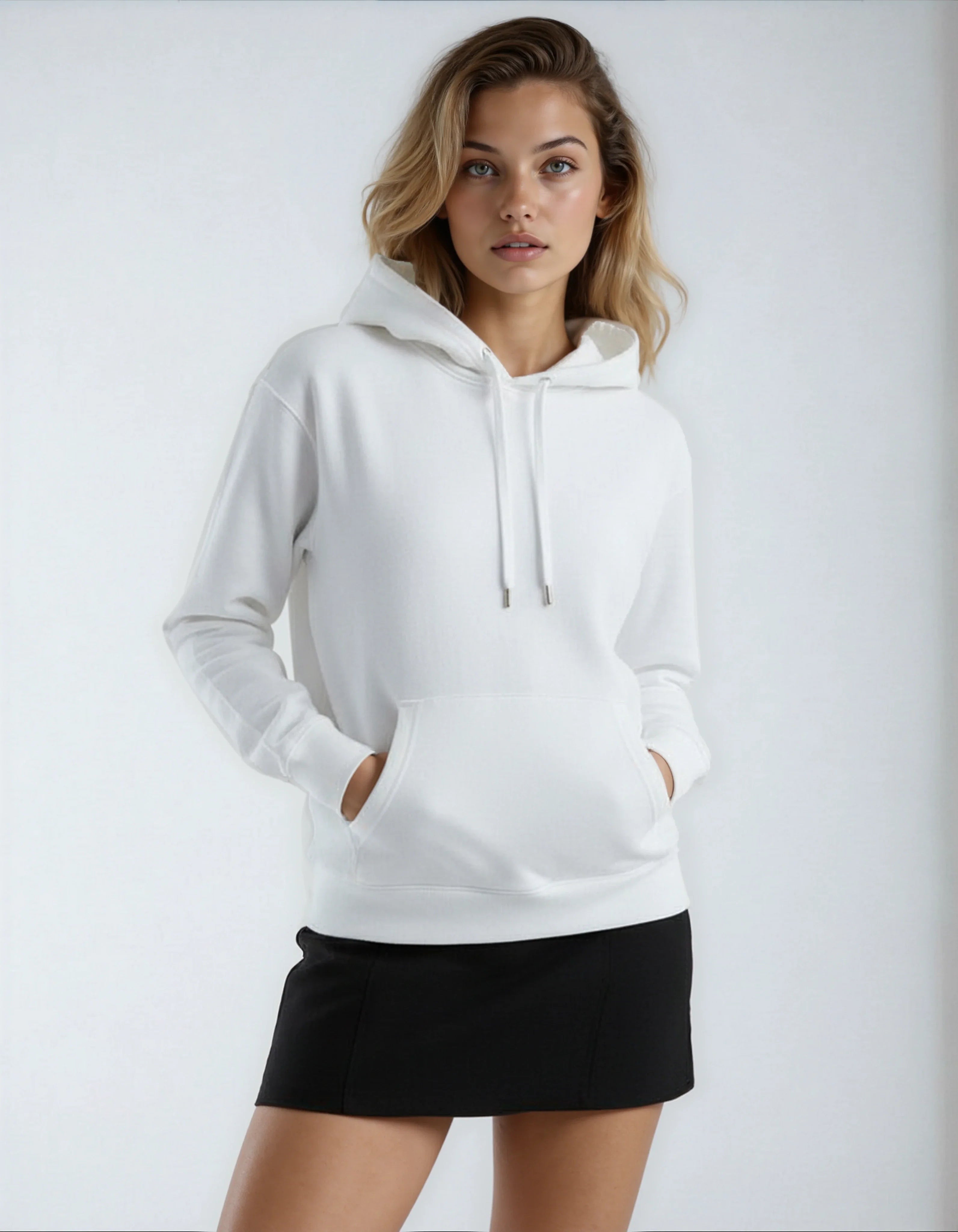 Heavyweight Pullover Hoodie — 10oz Cotton/Poly Fleece, Print-Ready | Streetwear & Lifestyle