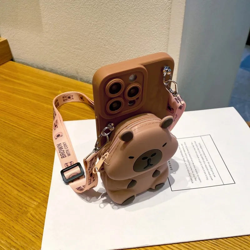 Chonky Capybara Samsung Handyhülle & Lanyard | Kawaii Ästhetik Handyhülle