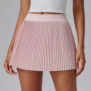 Women's Floral Sports Skirt | Quick-Dry Pleated Tennis & Badminton Skort