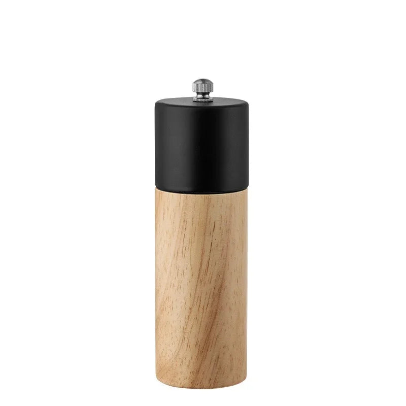 6-Inch Manual Wooden Salt & Pepper Grinder | Ceramic Mill, EEC Certified