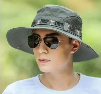 Youth Wide Brim Fishing Sun Hat – Foldable, Sun Protection, Unisex