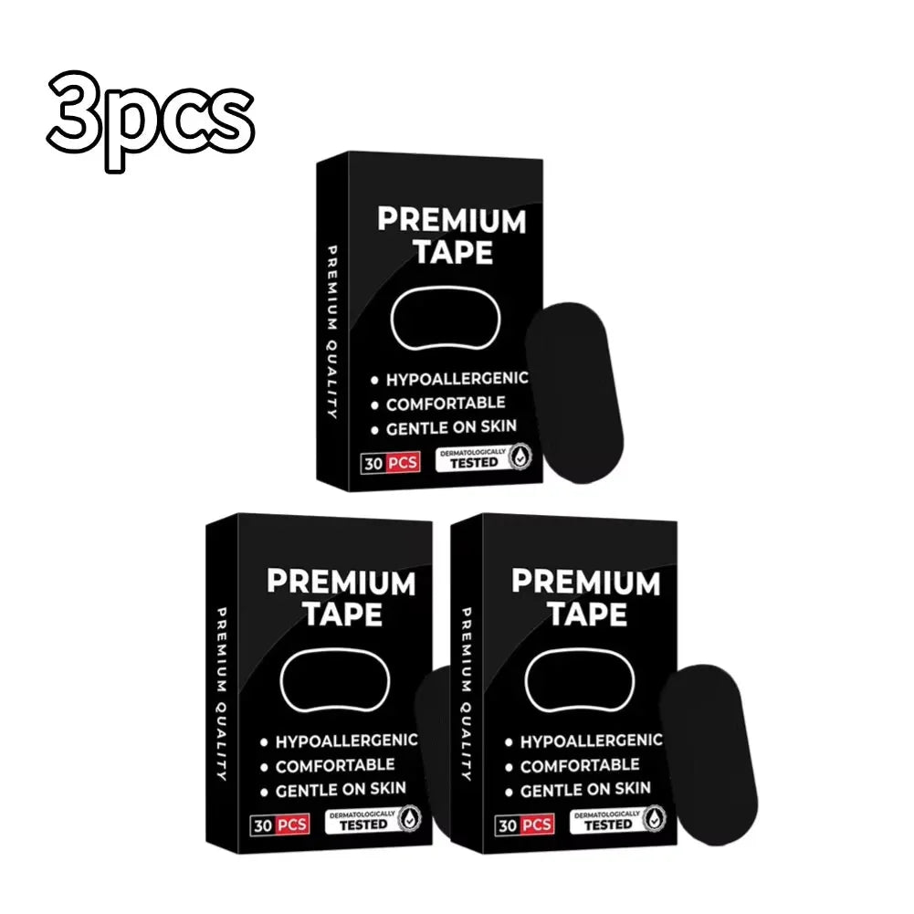 Anti-Snoring Sleep Mouth Tape with Nasal Strips – Medical-Grade Snoring Relief