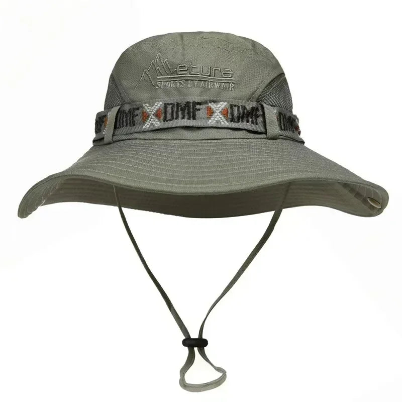 Youth Wide Brim Fishing Sun Hat – Foldable, Sun Protection, Unisex