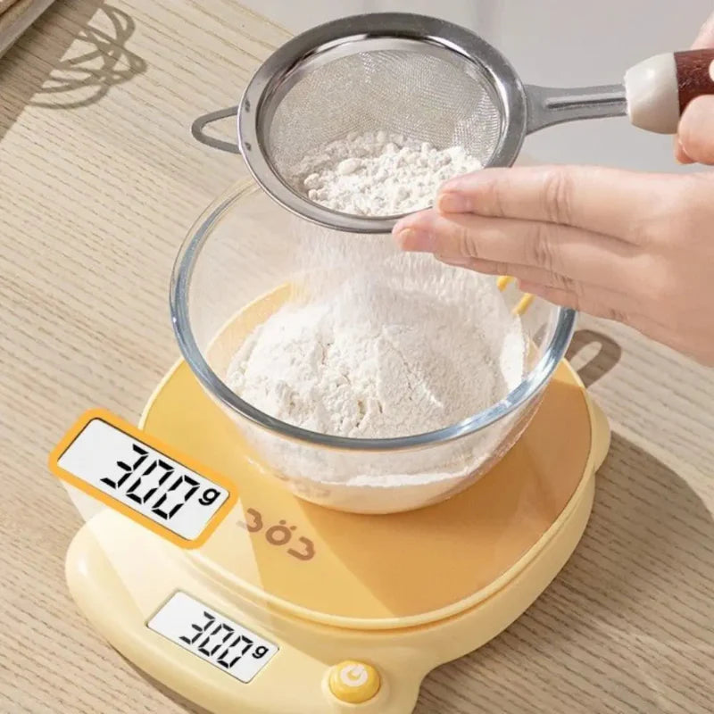 Kawaii Animal Kitchen Scales | Cute Digital Food Scale for Baking & Cooking