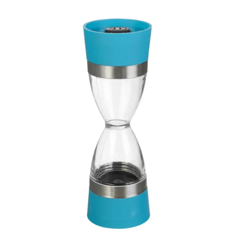 Hourglass Dual Salz- und Pfeffermühle | 2-in-1 Gewürzmühle, CE-zertifiziert