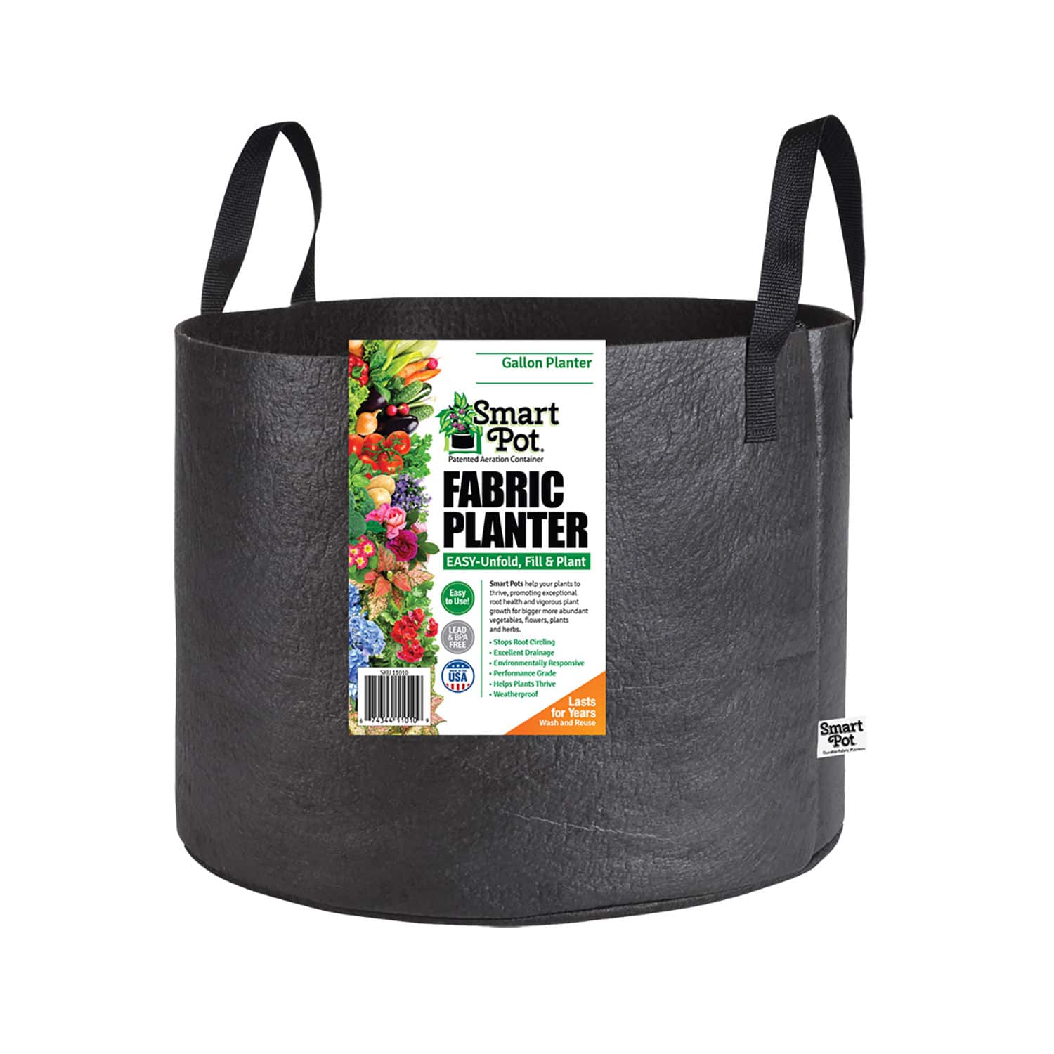 Smart Pot Fabric Planter | 1–1,000 Gallon | Multiple Colors