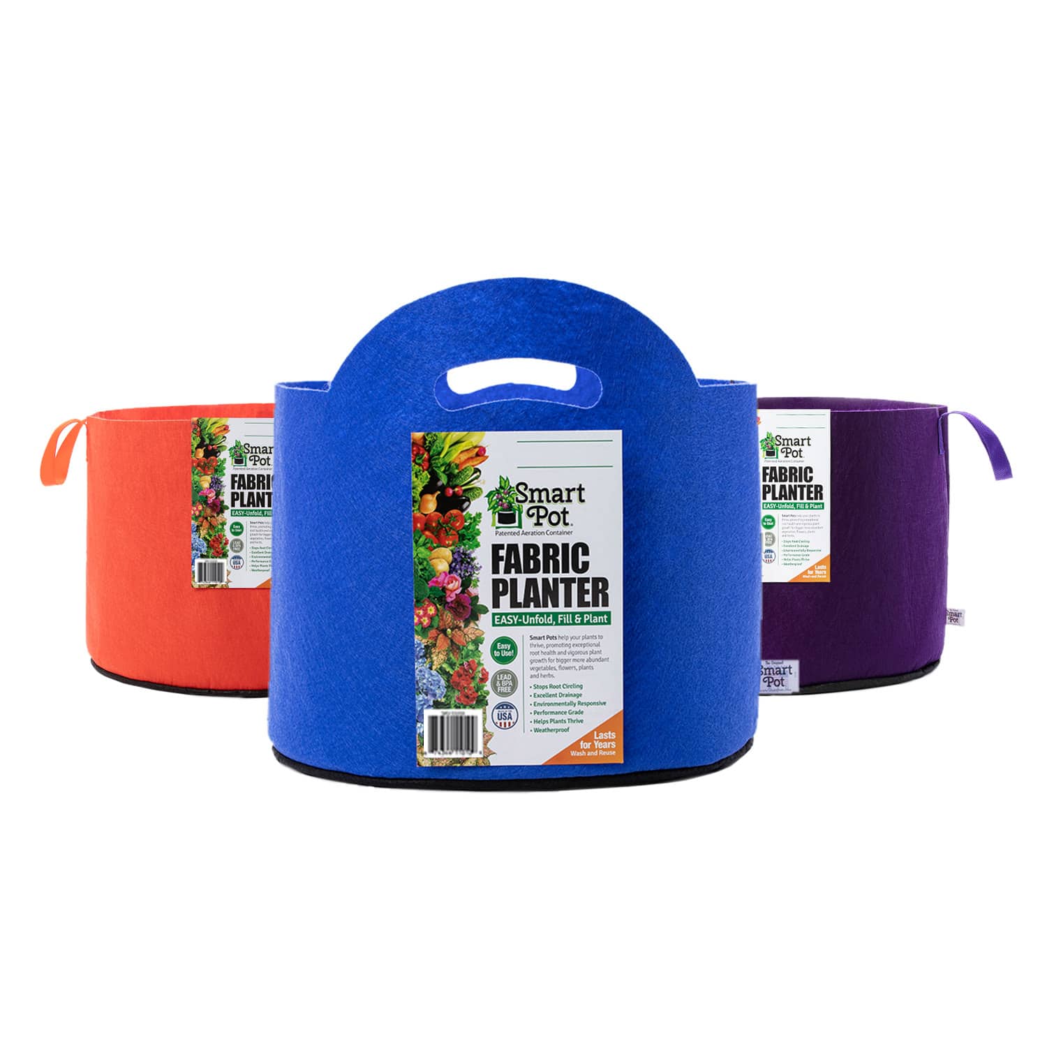 Smart Pot Fabric Planter | 1–1,000 Gallon | Multiple Colors