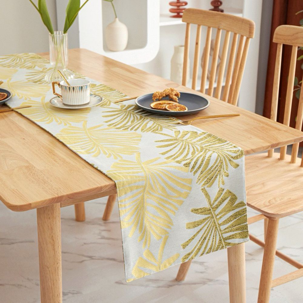 Table Cloth, Runner & Plants Set – Elegant Table Styling Bundle