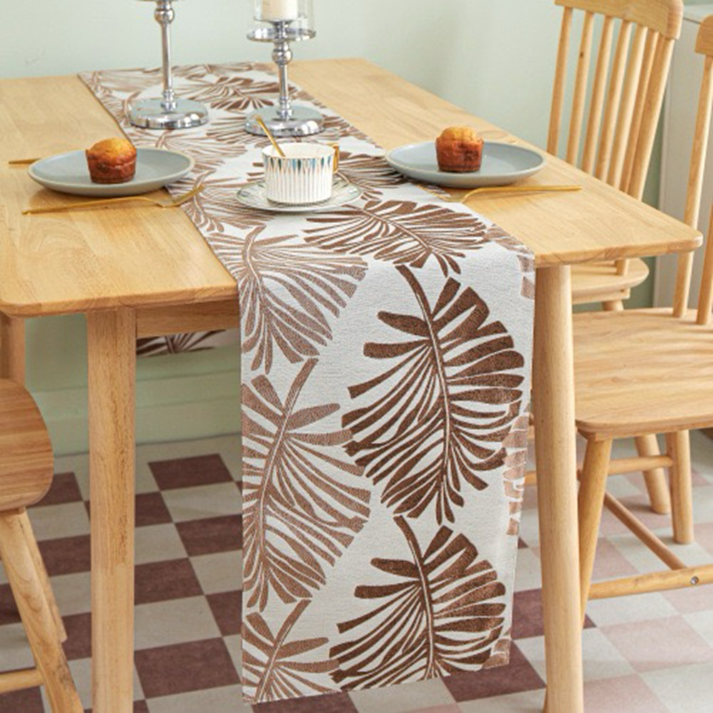 Table Cloth, Runner & Plants Set – Elegant Table Styling Bundle