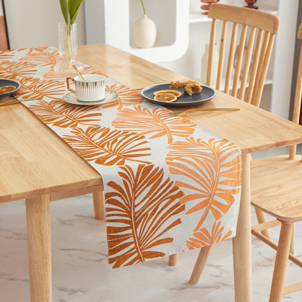 Table Cloth, Runner & Plants Set – Elegant Table Styling Bundle