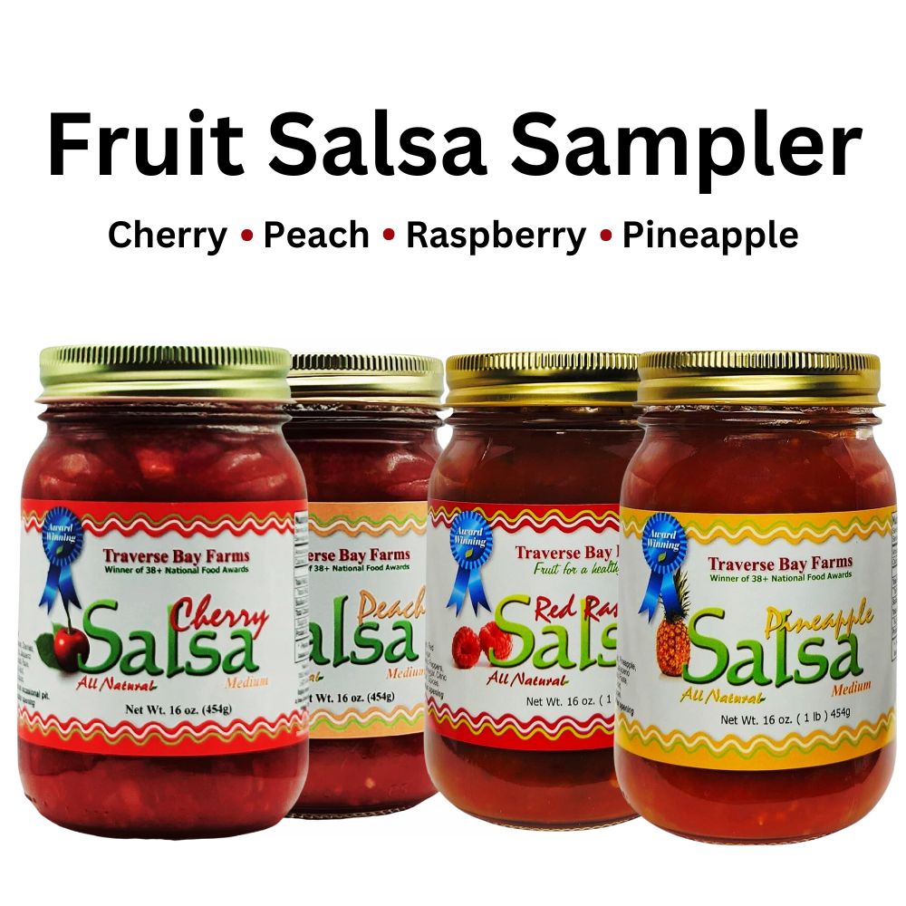 Fruchtsalsa-Probierpaket – 4er-Pack national prämierte Fruchtsalsas