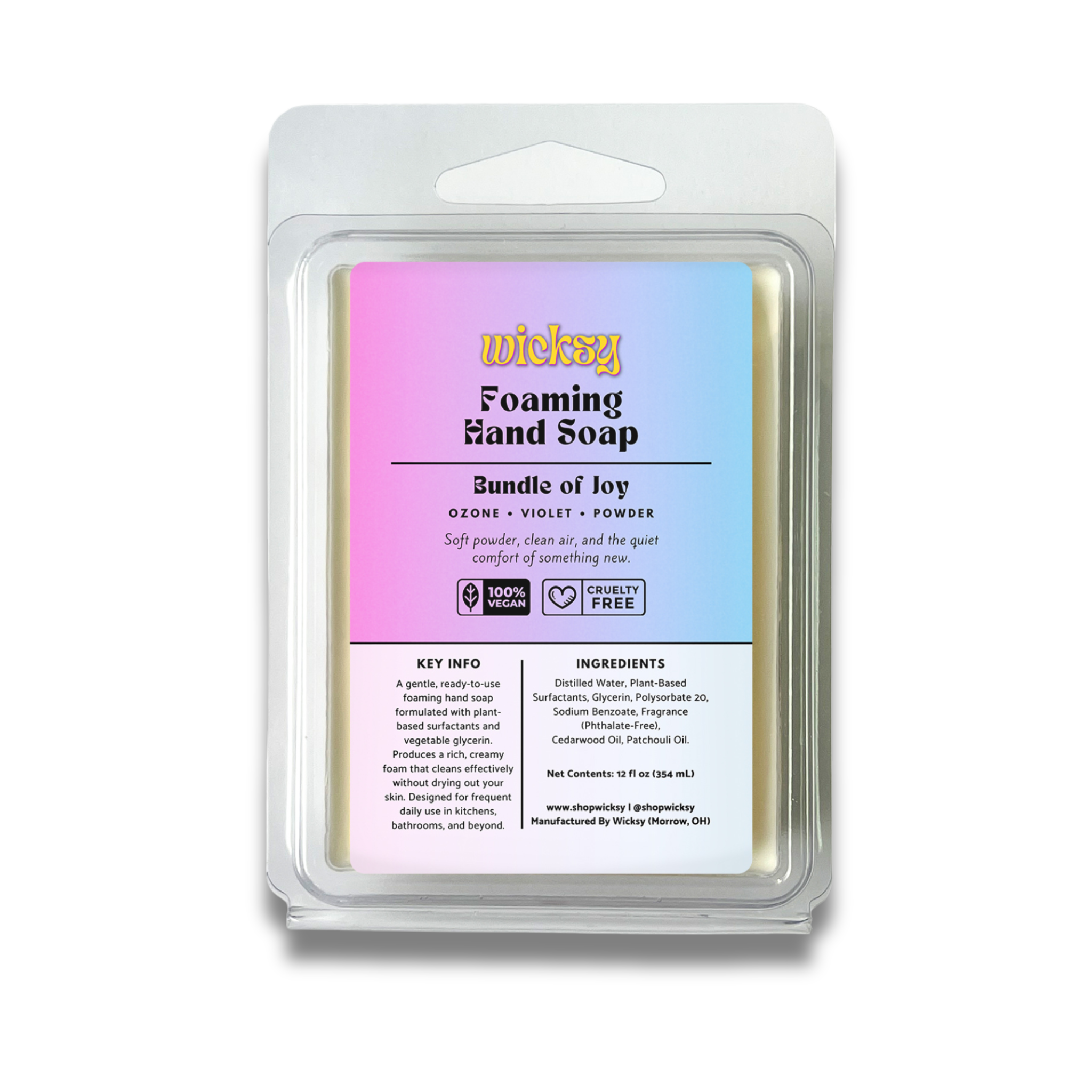 Wicksy 2oz Wax Melts | 60+ Scents | Flame-Free Coconut-Soy, Clean Fragrance