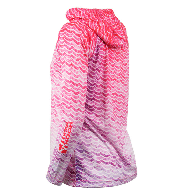 Hook & Tackle Waves Performance Fishing Hoodie – UPF 97+ Sun Protection