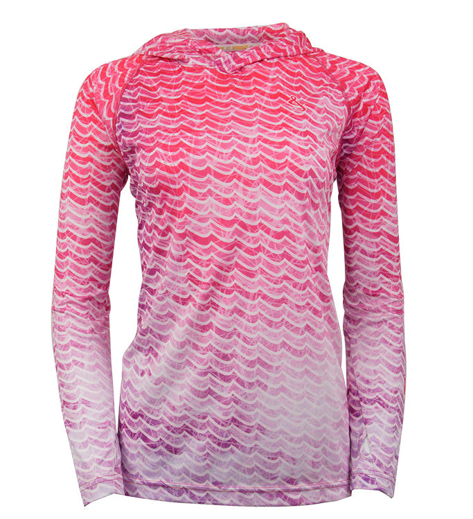 Hook & Tackle Waves Performance Fishing Hoodie – UPF 97+ Sun Protection