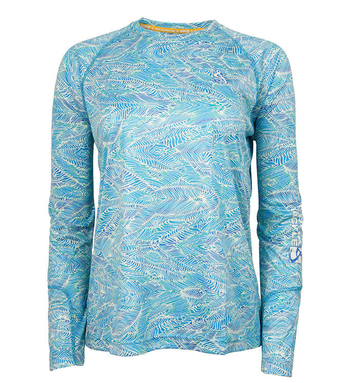 Hook & Tackle Swells Performance Fishing Shirt – UPF 97+ Sun Protection