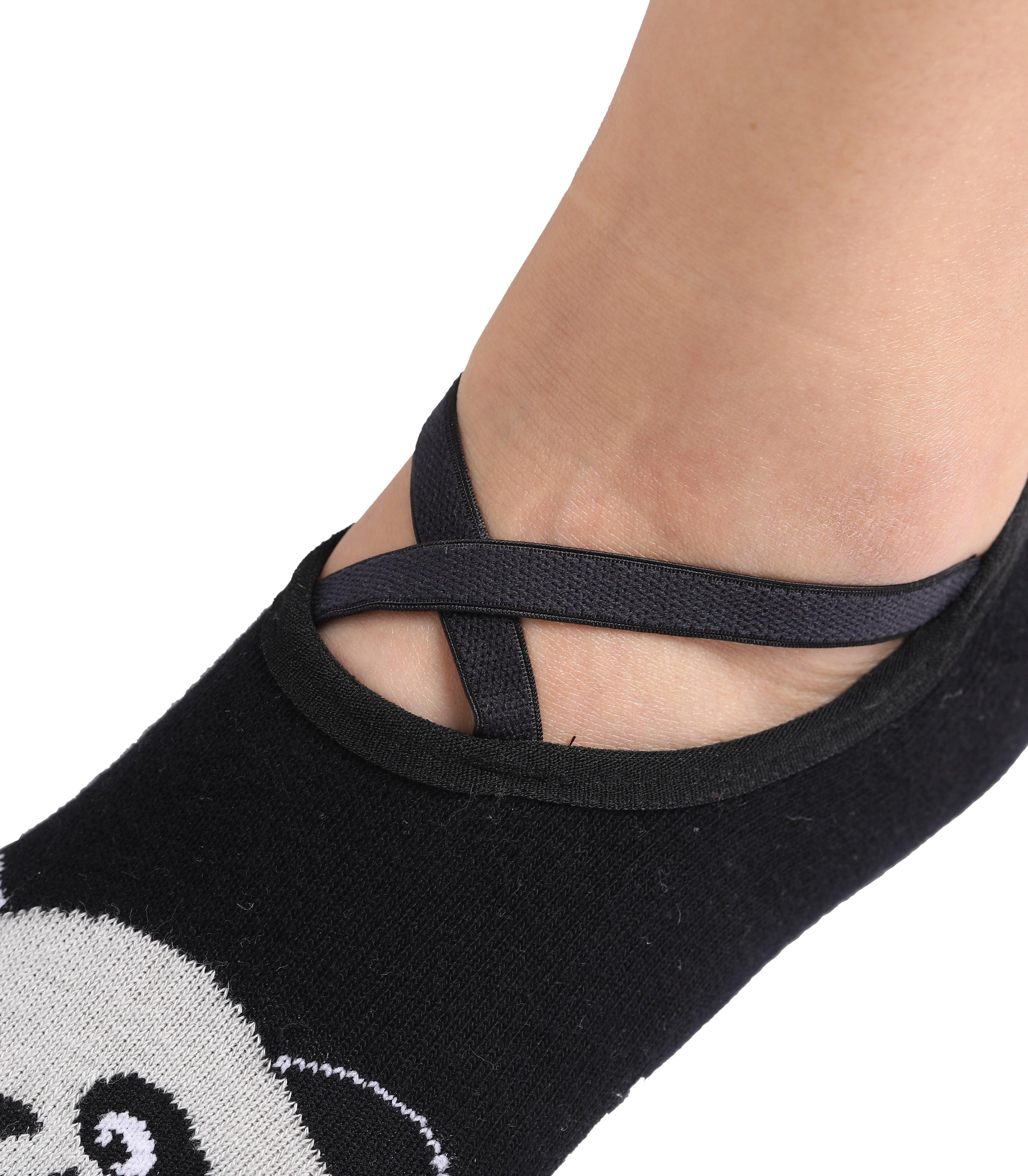 Rutschfeste Yoga- & Grip-Socken – Zehenfreies Anti-Rutsch-Design