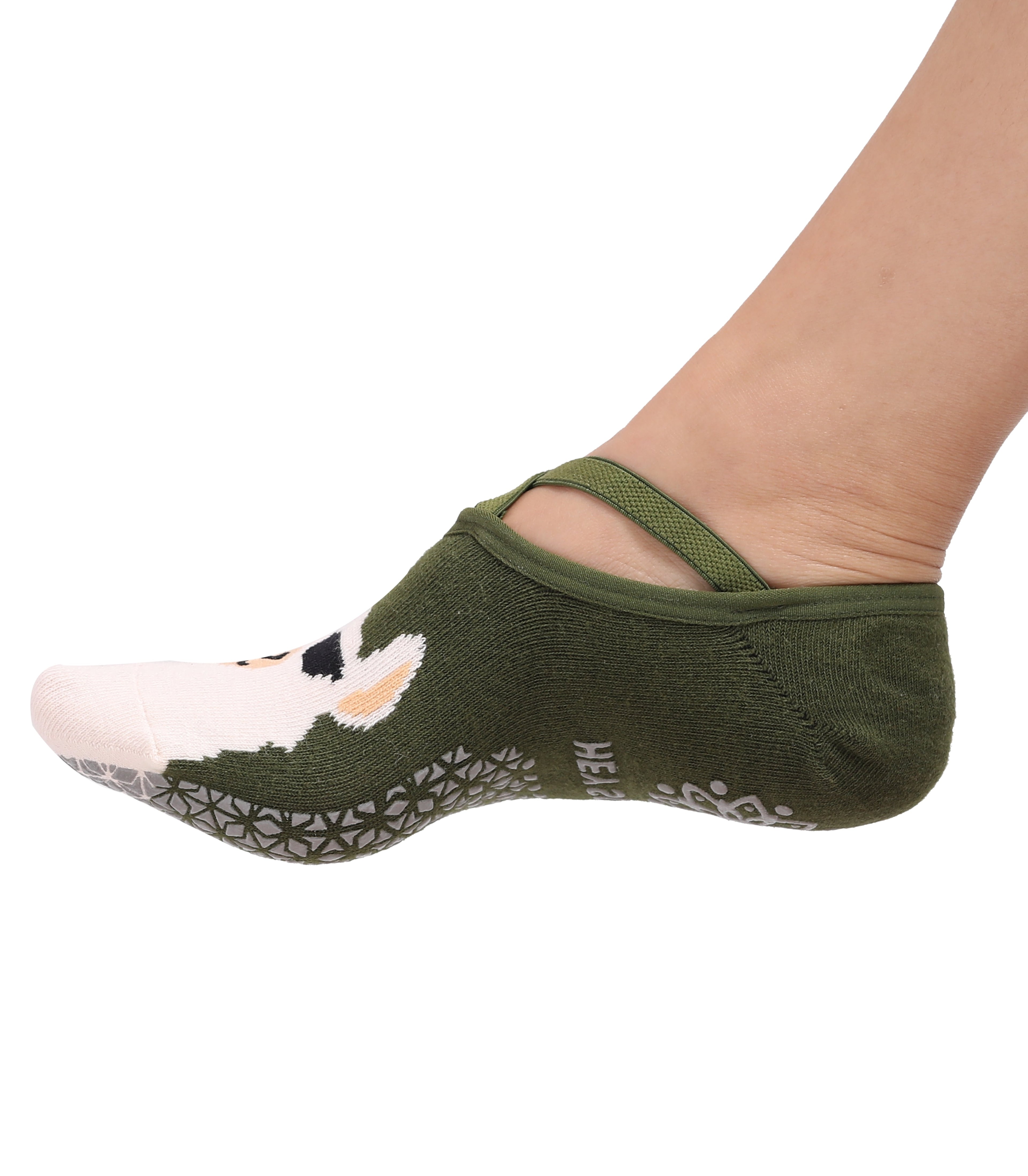 Rutschfeste Yoga- & Grip-Socken – Zehenfreies Anti-Rutsch-Design