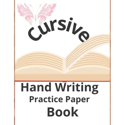 Cursive Handwriting Practice Book | 136-Page Activity Workbook