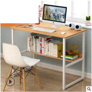 Solid Wood Computer & Writing Desk | Home Office Simple Table — Multiple Sizes & Finishes