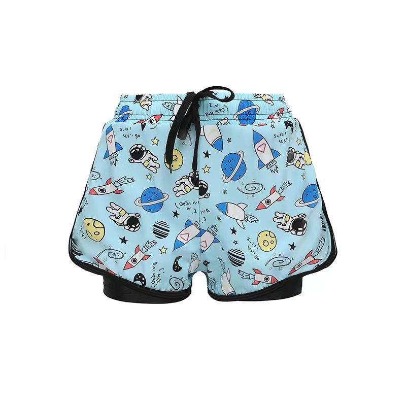 Men's Polyester Swim Trunks – Brief Style, Sizes L–4XL