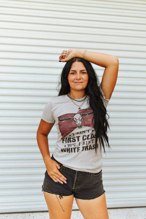 Ain't First Class Graphic Tee — Unisex Cotton Tee