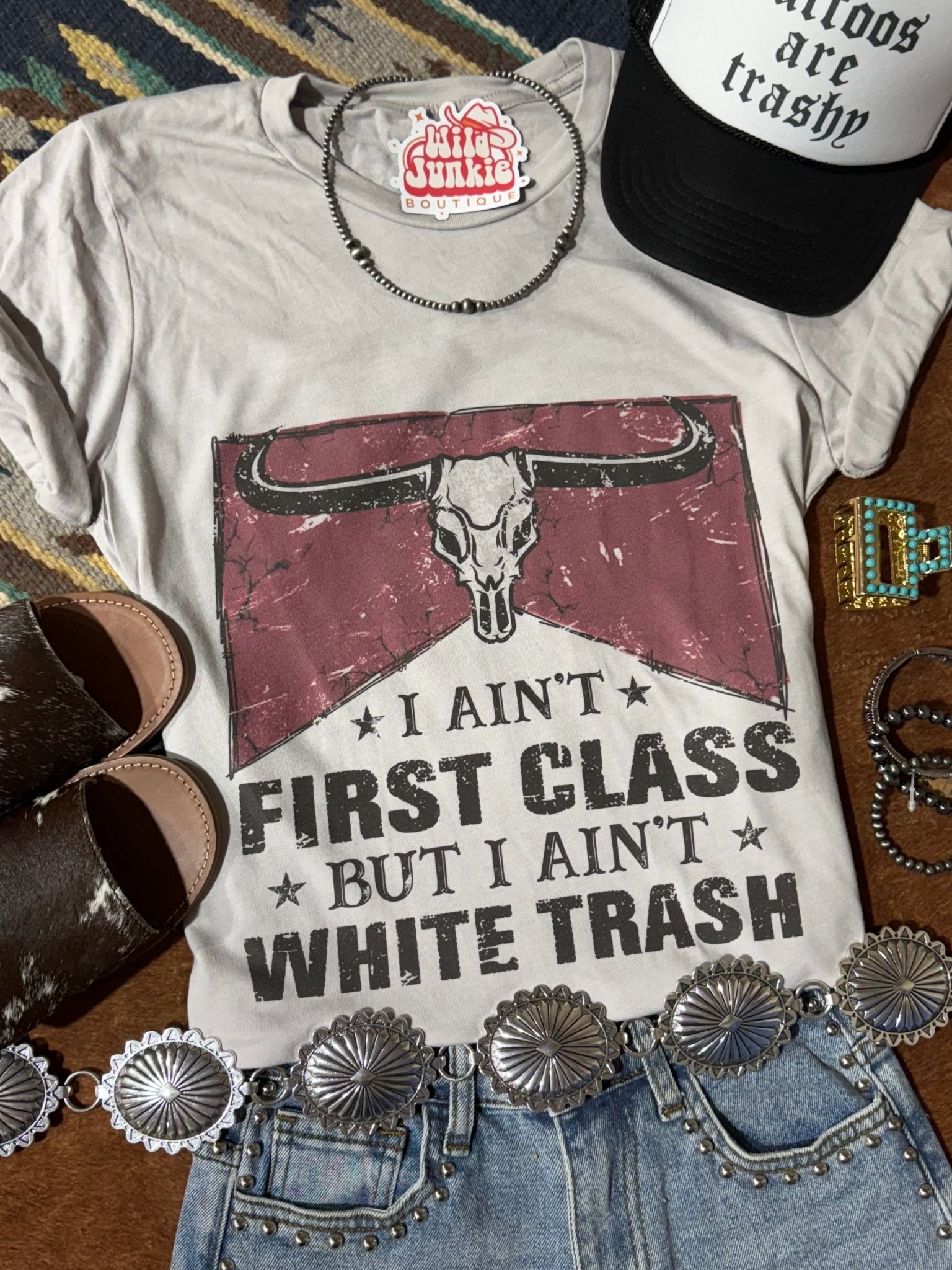Ain't First Class Graphic Tee — Unisex Cotton Tee