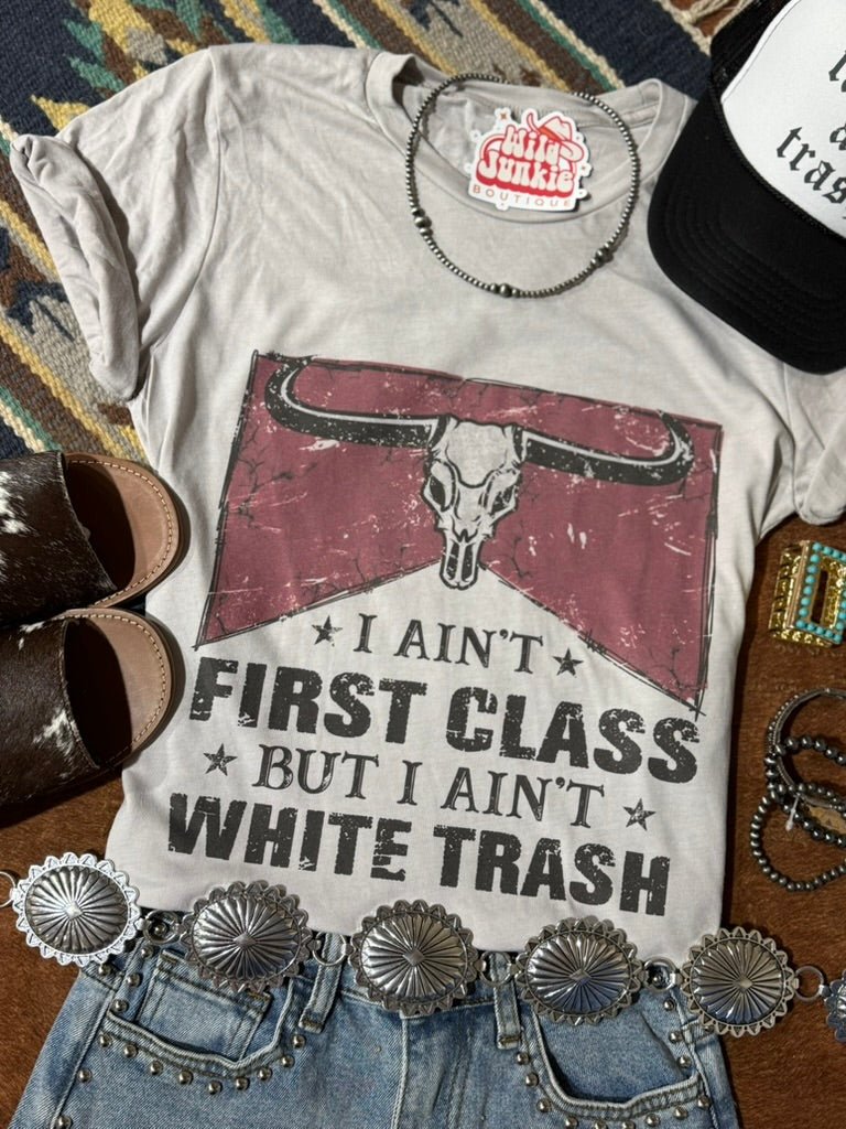 Ain't First Class Graphic Tee — Unisex Cotton Tee