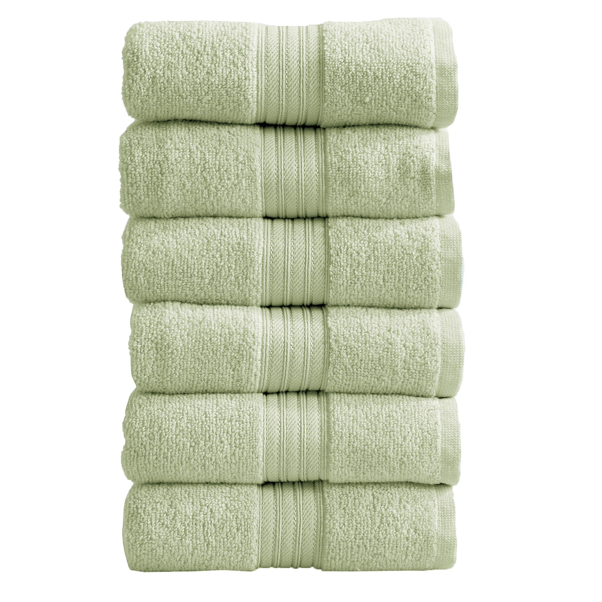 Feather Spun Cotton Bath Towels — Soft, Quick-Dry & Lightweight | Classic Bordered Style