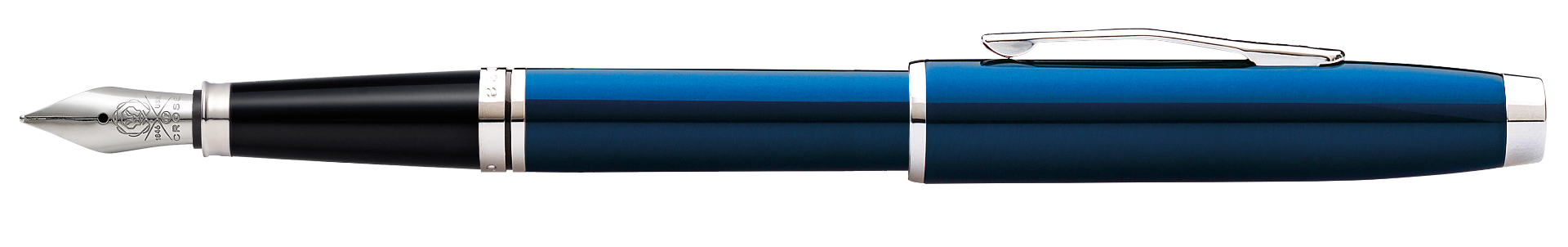 A.T. Cross Coventry Fountain Pen | Coventry Blue Lacquer | Fine Nib