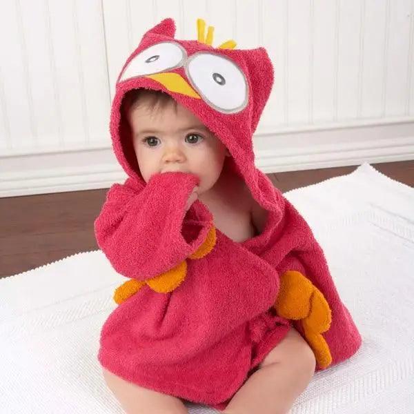 Baby Animal Hooded Bath Towel – 100% Cotton | Ages 0–12 Months