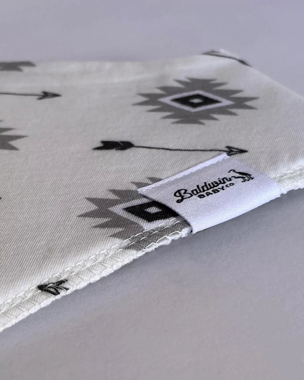 Western Bandana Bibs – 4-Pack Organic Cotton Drool Bibs