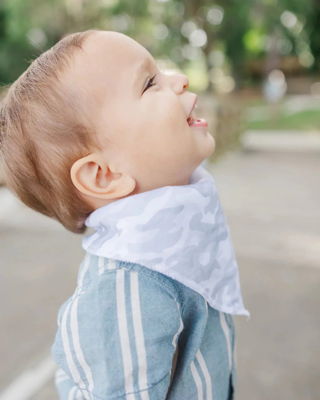 Wilderness Bandana Bibs – 4-Pack Organic Cotton Nature Baby Bibs