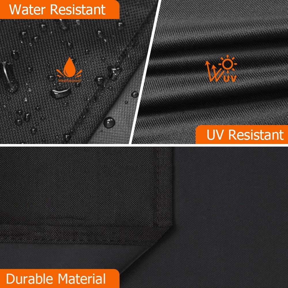 Waterproof BBQ Grill Cover – UV Resistant Universal Fit with Drawstring