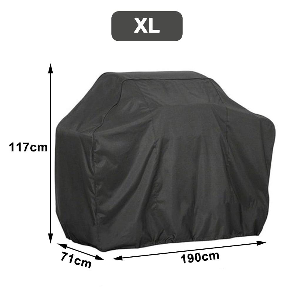 Waterproof BBQ Grill Cover – UV Resistant Universal Fit with Drawstring