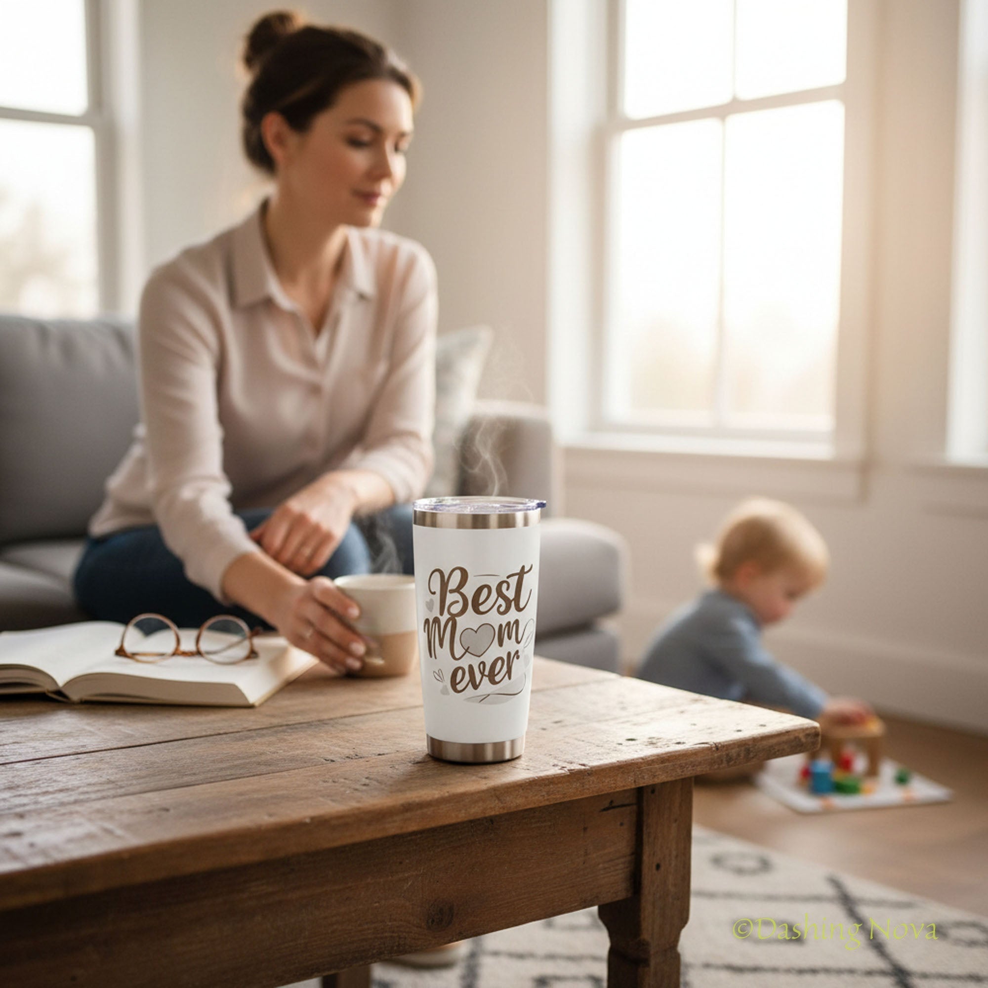 "Beste Mama aller Zeiten" 20oz Becher-Geschenkset für Muttertag & Geburtstag