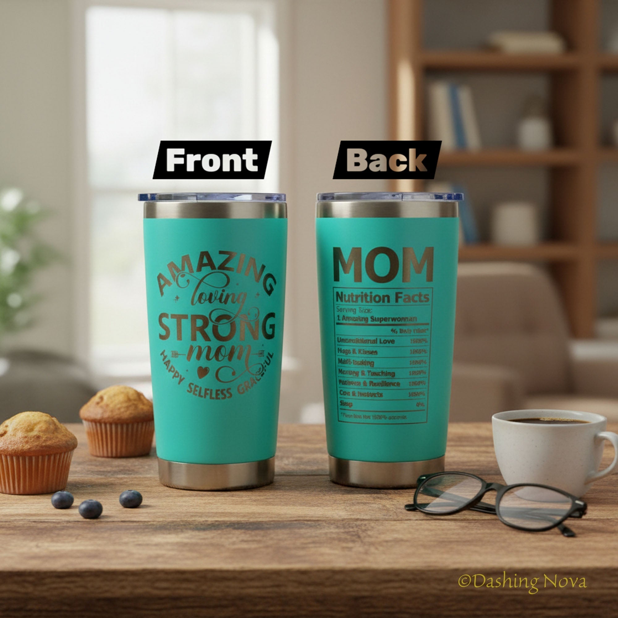 "Beste Mama aller Zeiten" 20oz Becher-Geschenkset für Muttertag & Geburtstag