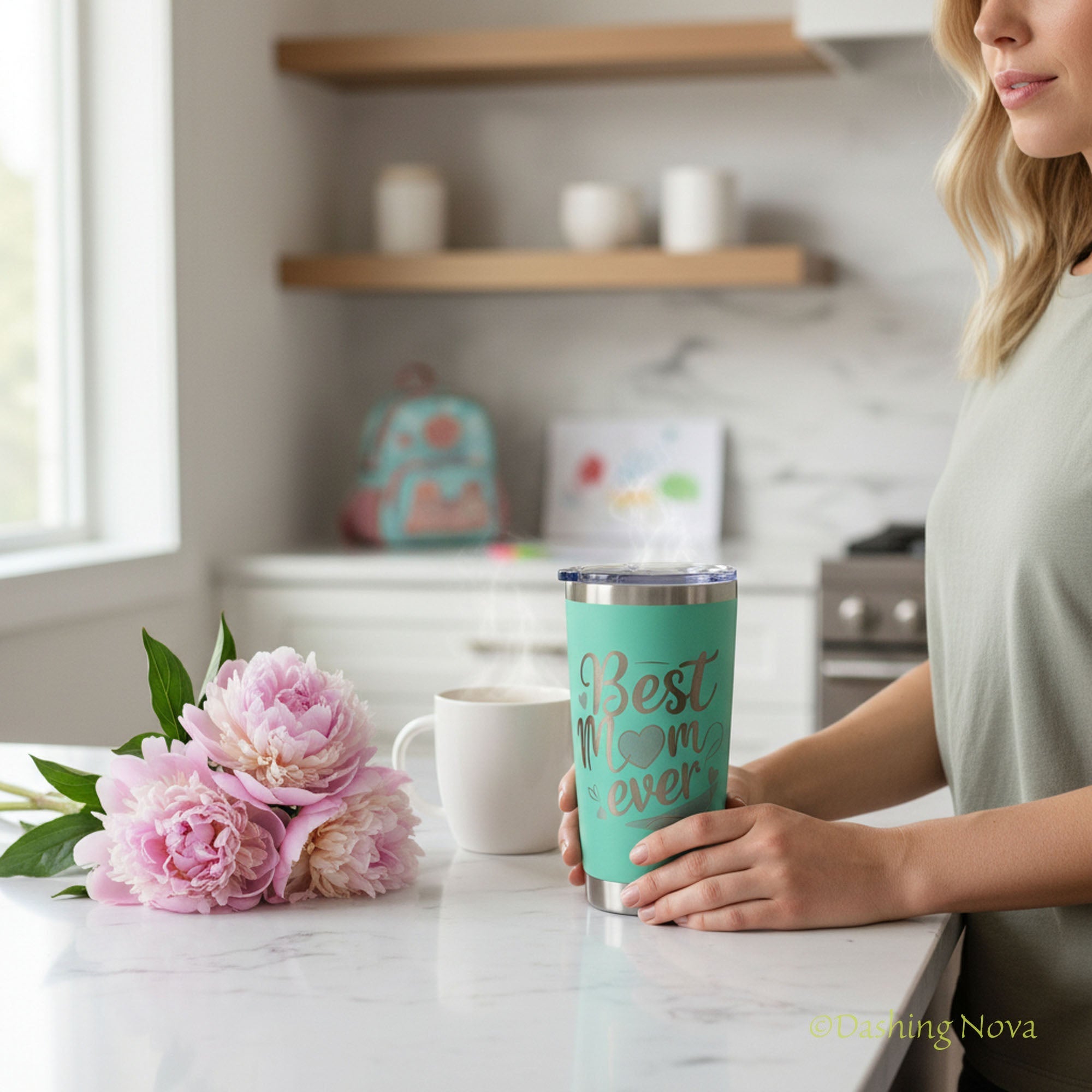 "Beste Mama aller Zeiten" 20oz Becher-Geschenkset für Muttertag & Geburtstag