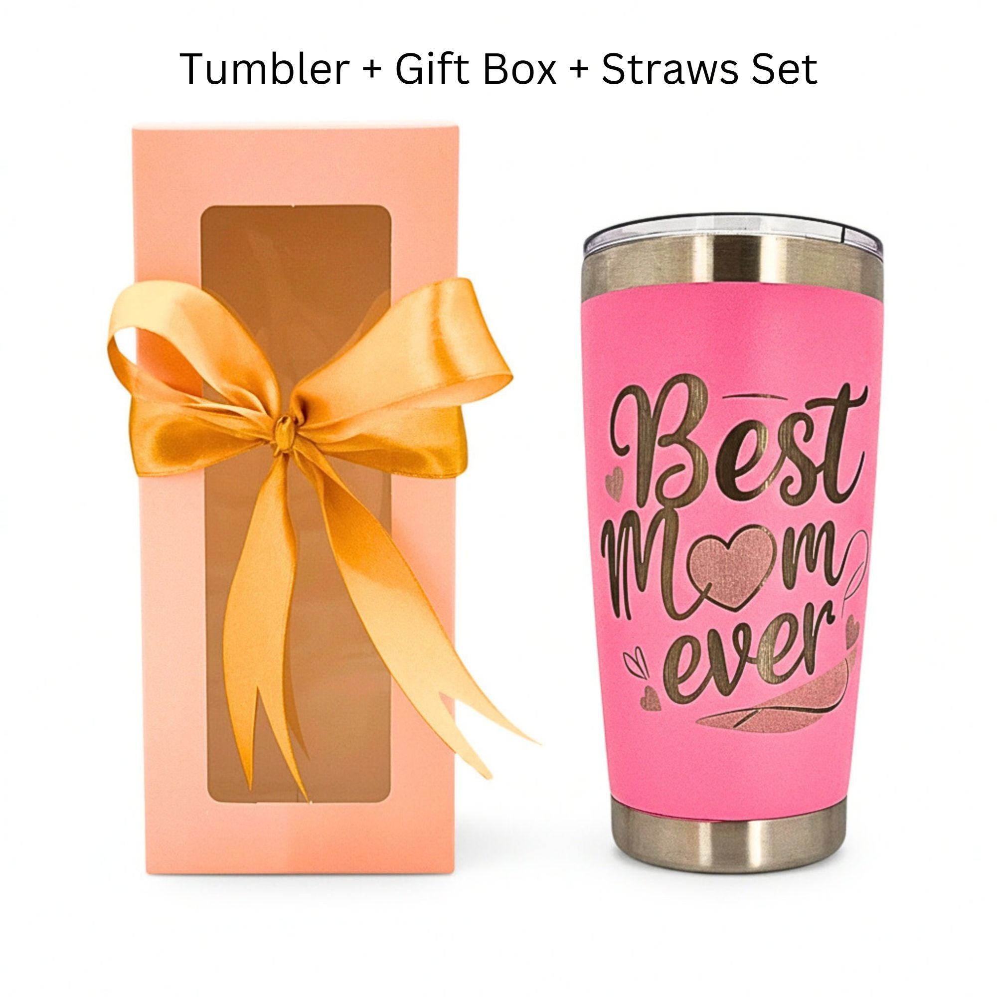 "Beste Mama aller Zeiten" 20oz Becher-Geschenkset für Muttertag & Geburtstag