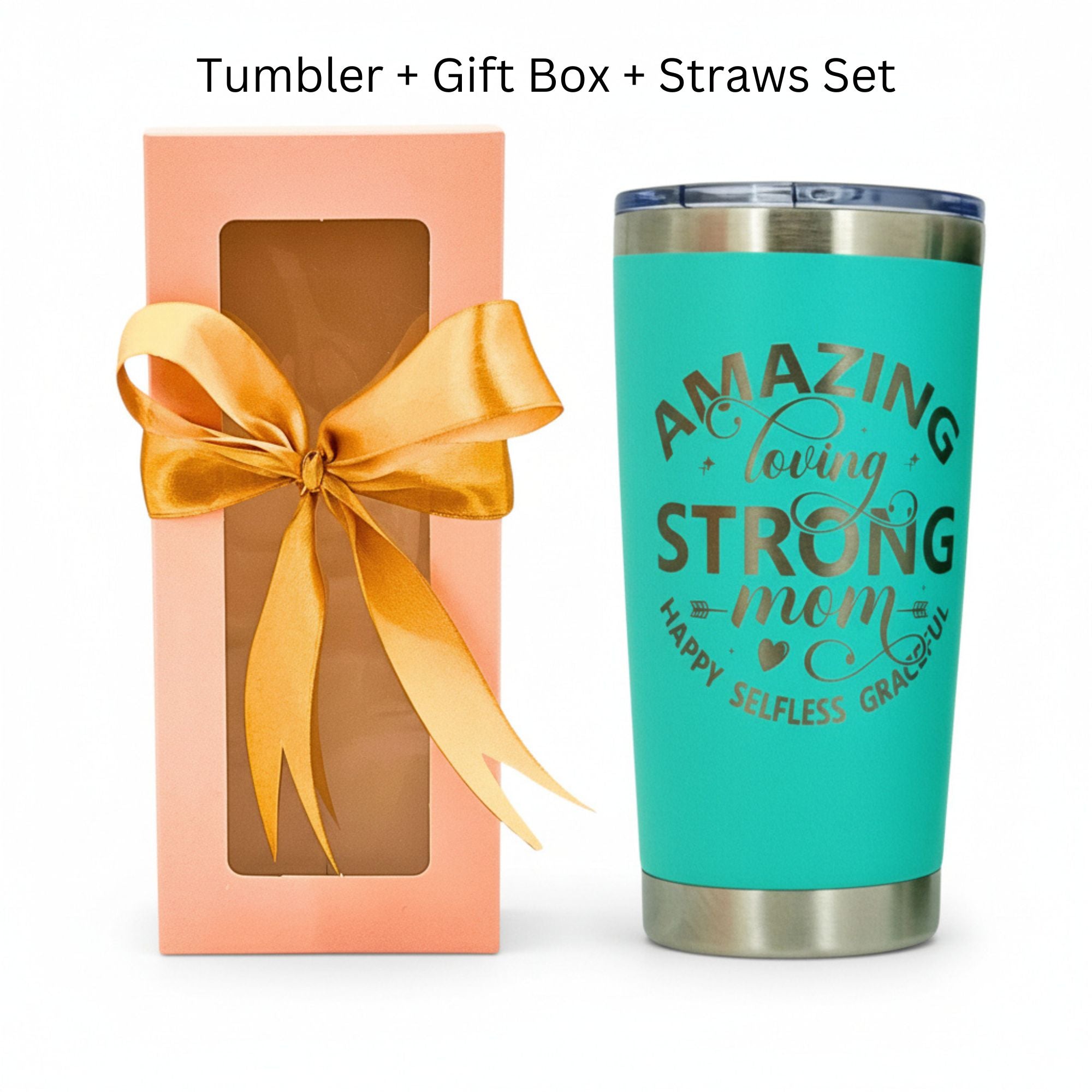 "Beste Mama aller Zeiten" 20oz Becher-Geschenkset für Muttertag & Geburtstag