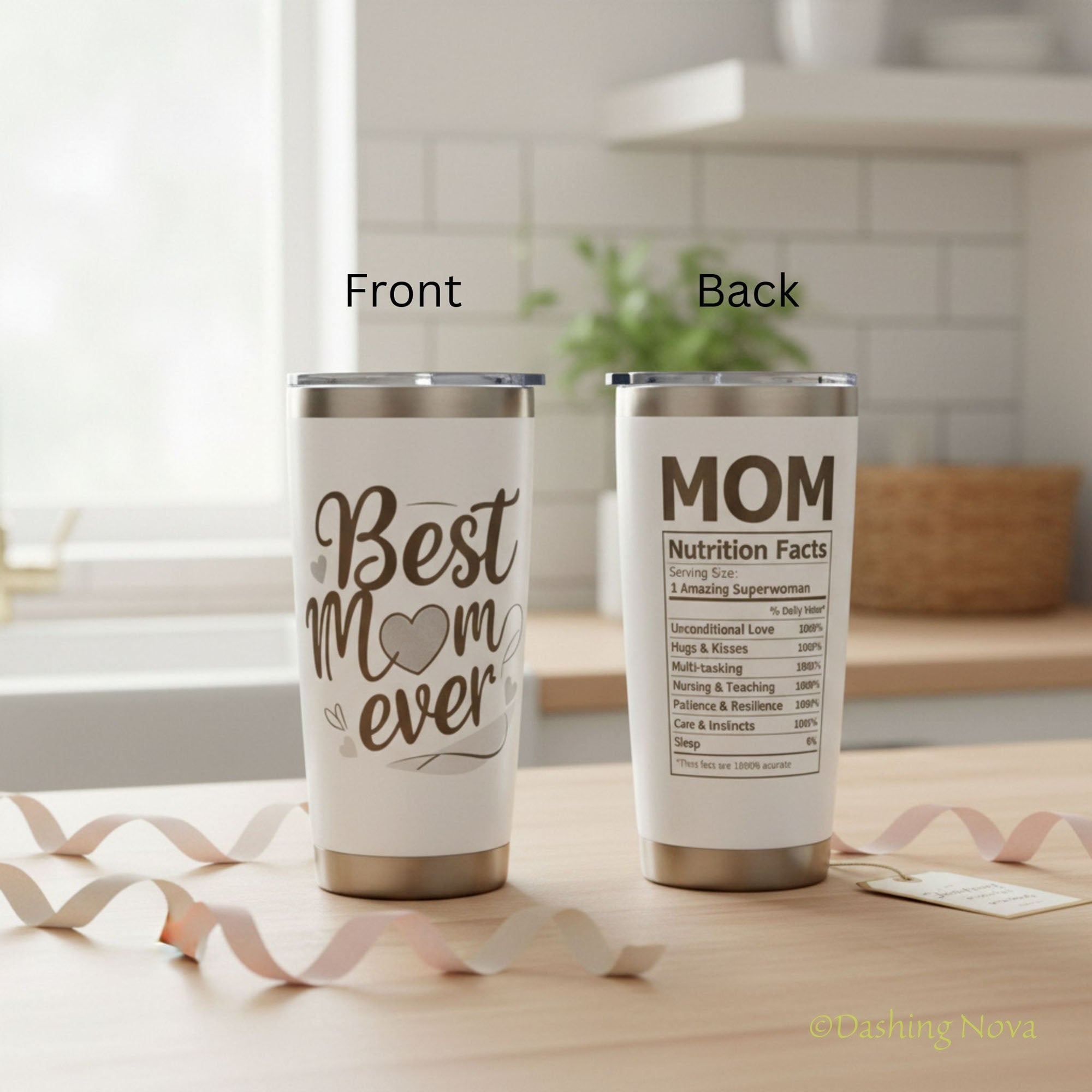 "Beste Mama aller Zeiten" 20oz Becher-Geschenkset für Muttertag & Geburtstag