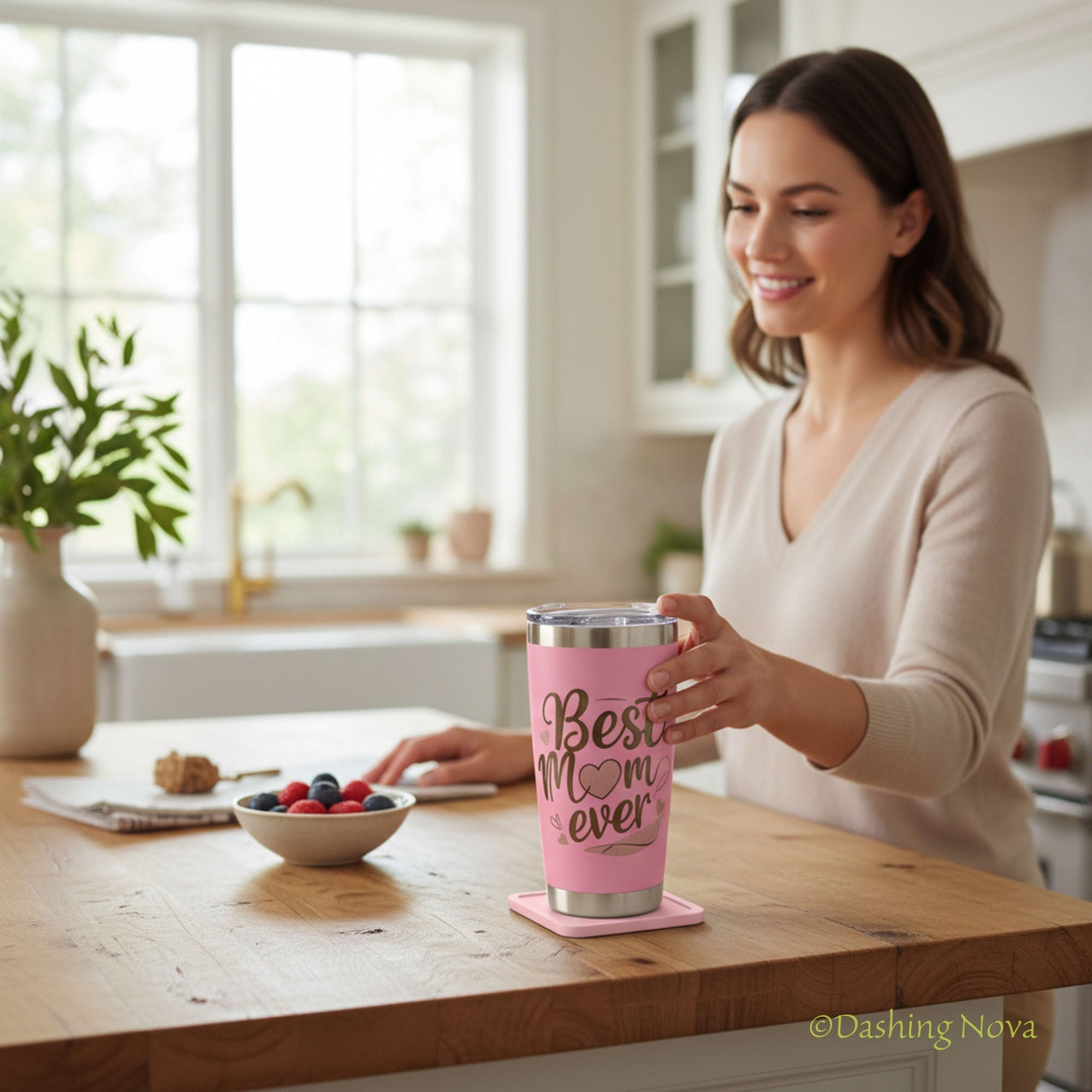 "Beste Mama aller Zeiten" 20oz Becher-Geschenkset für Muttertag & Geburtstag