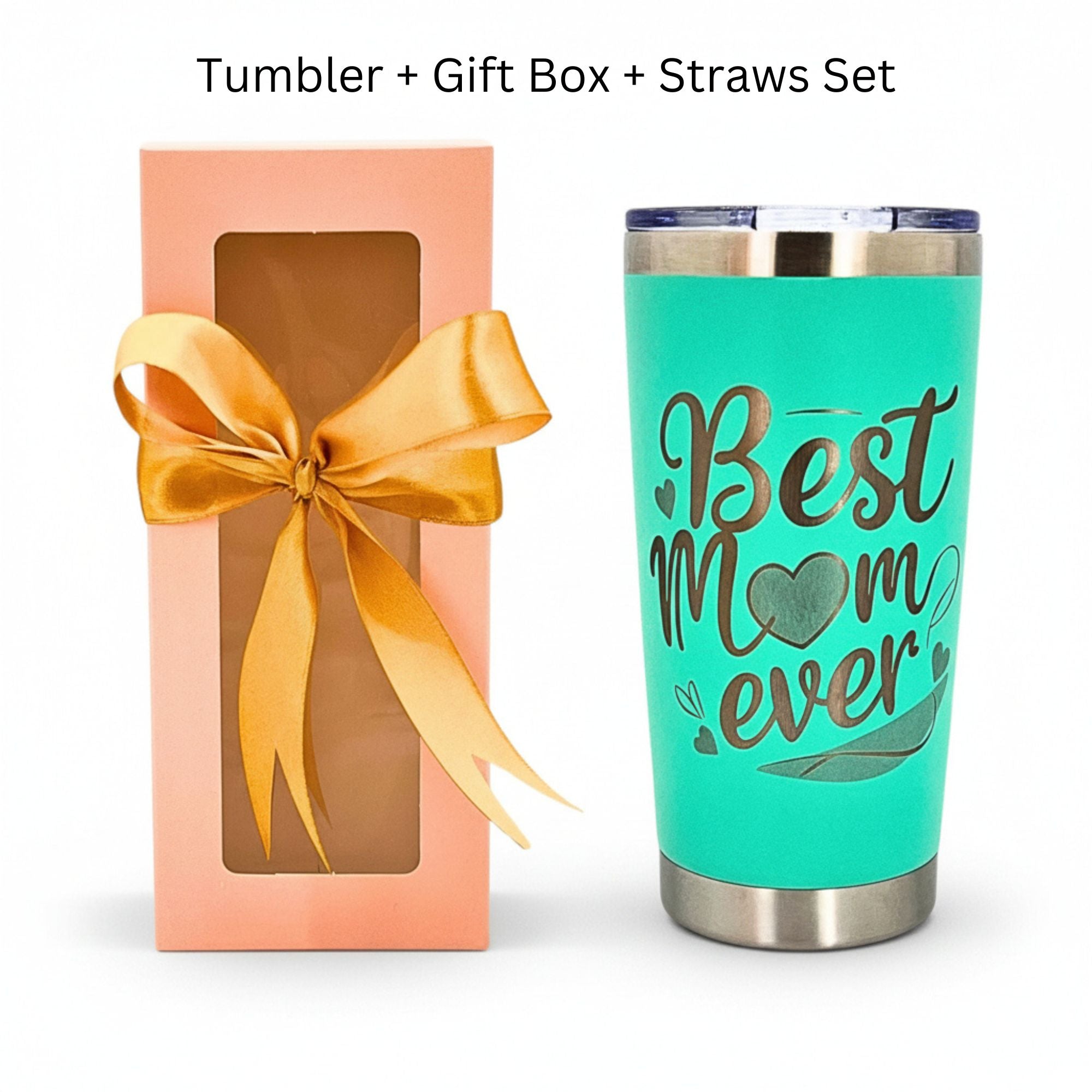 "Beste Mama aller Zeiten" 20oz Becher-Geschenkset für Muttertag & Geburtstag