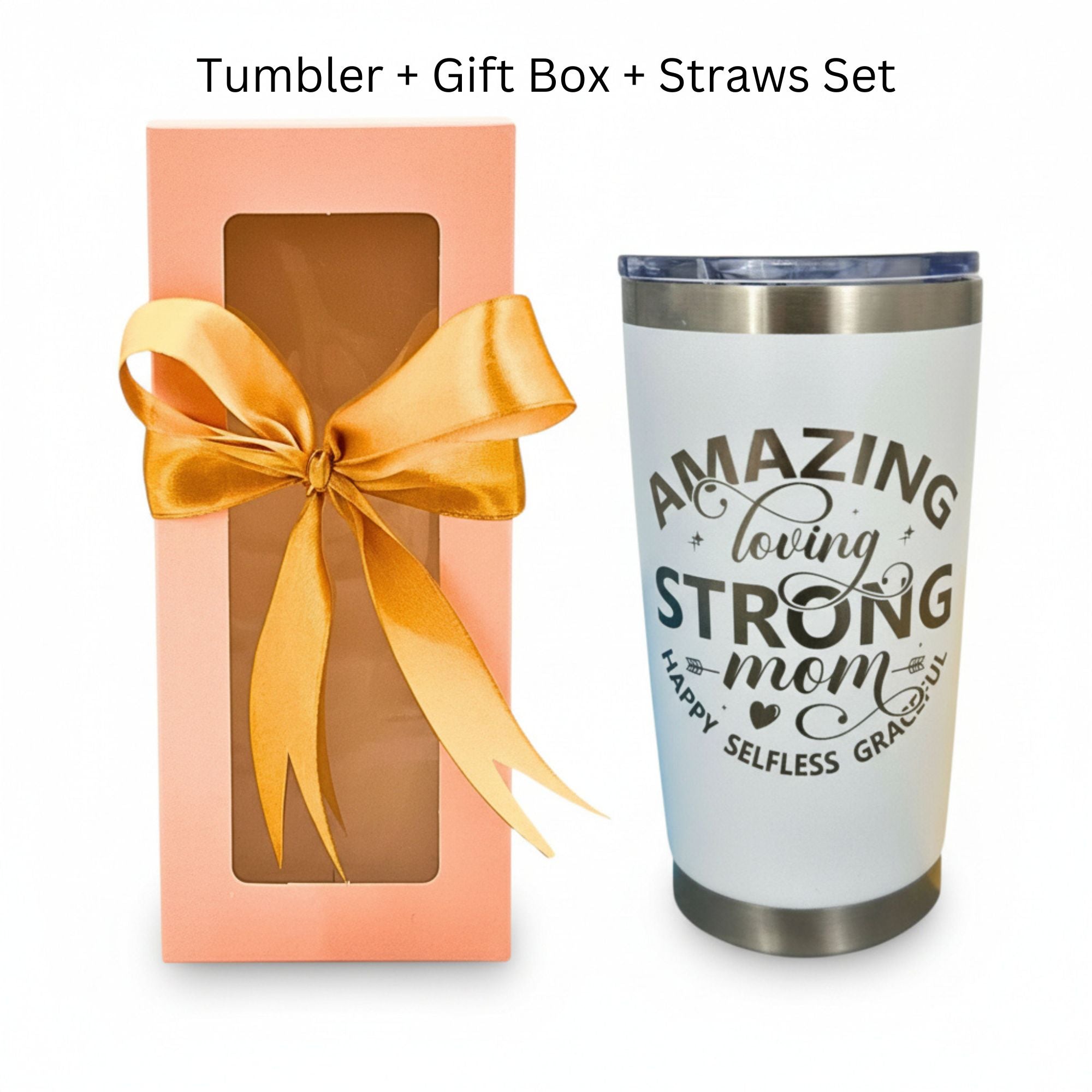 "Beste Mama aller Zeiten" 20oz Becher-Geschenkset für Muttertag & Geburtstag
