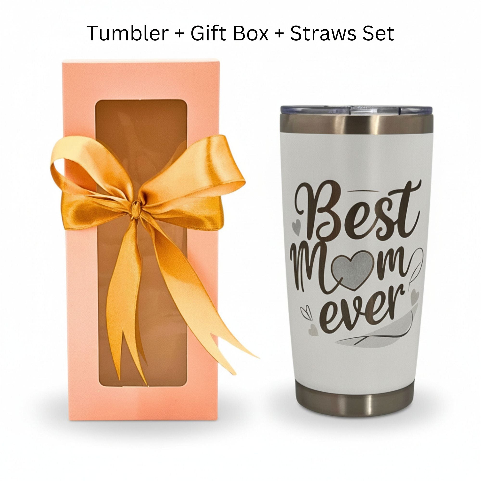 "Beste Mama aller Zeiten" 20oz Becher-Geschenkset für Muttertag & Geburtstag