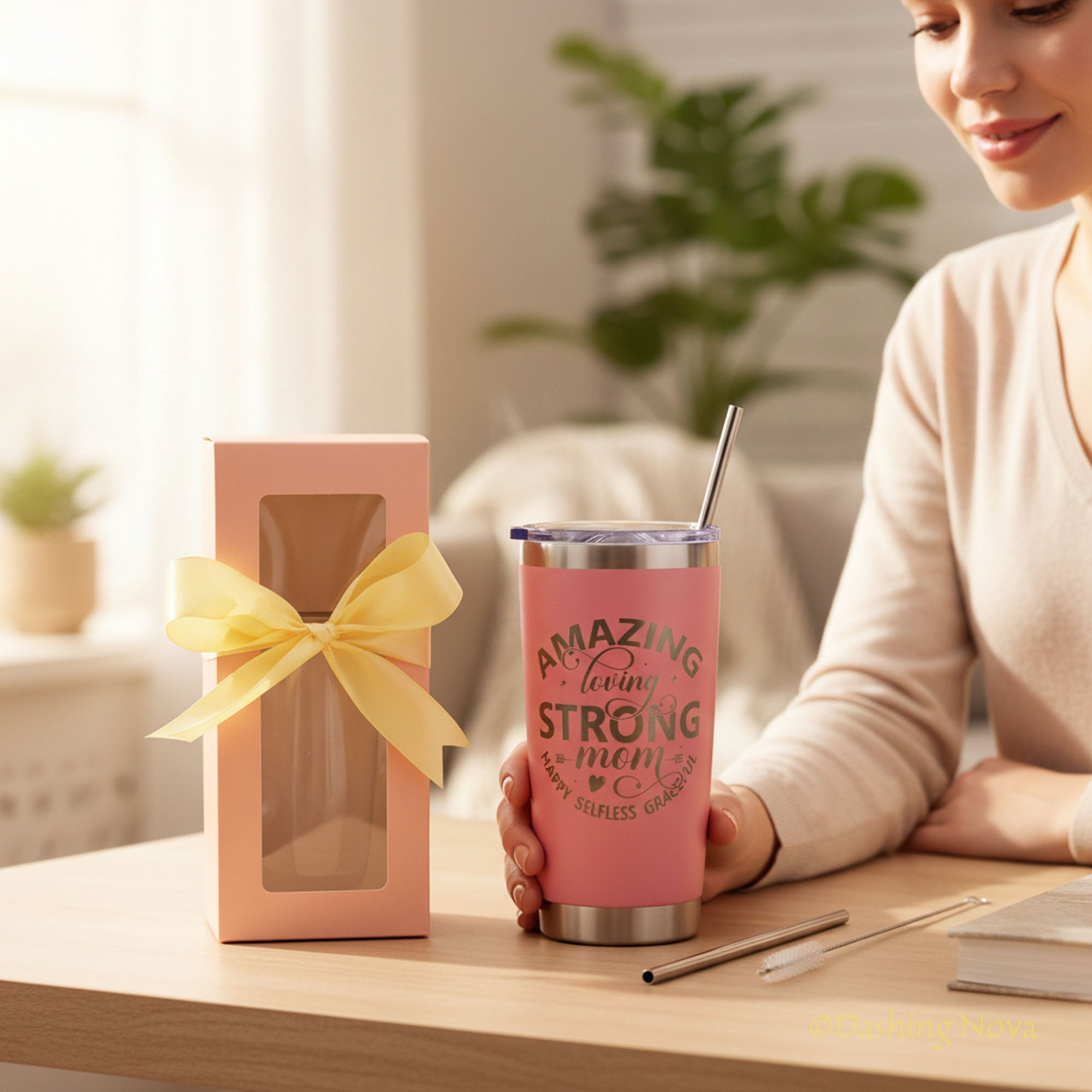 "Beste Mama aller Zeiten" 20oz Becher-Geschenkset für Muttertag & Geburtstag