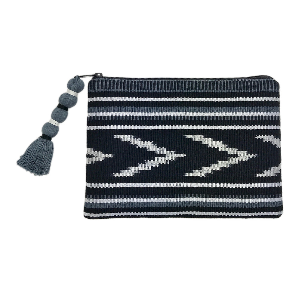 Handwoven Tribal Ikat Clutch | Fair Trade | Guatemalan Artisan Made
