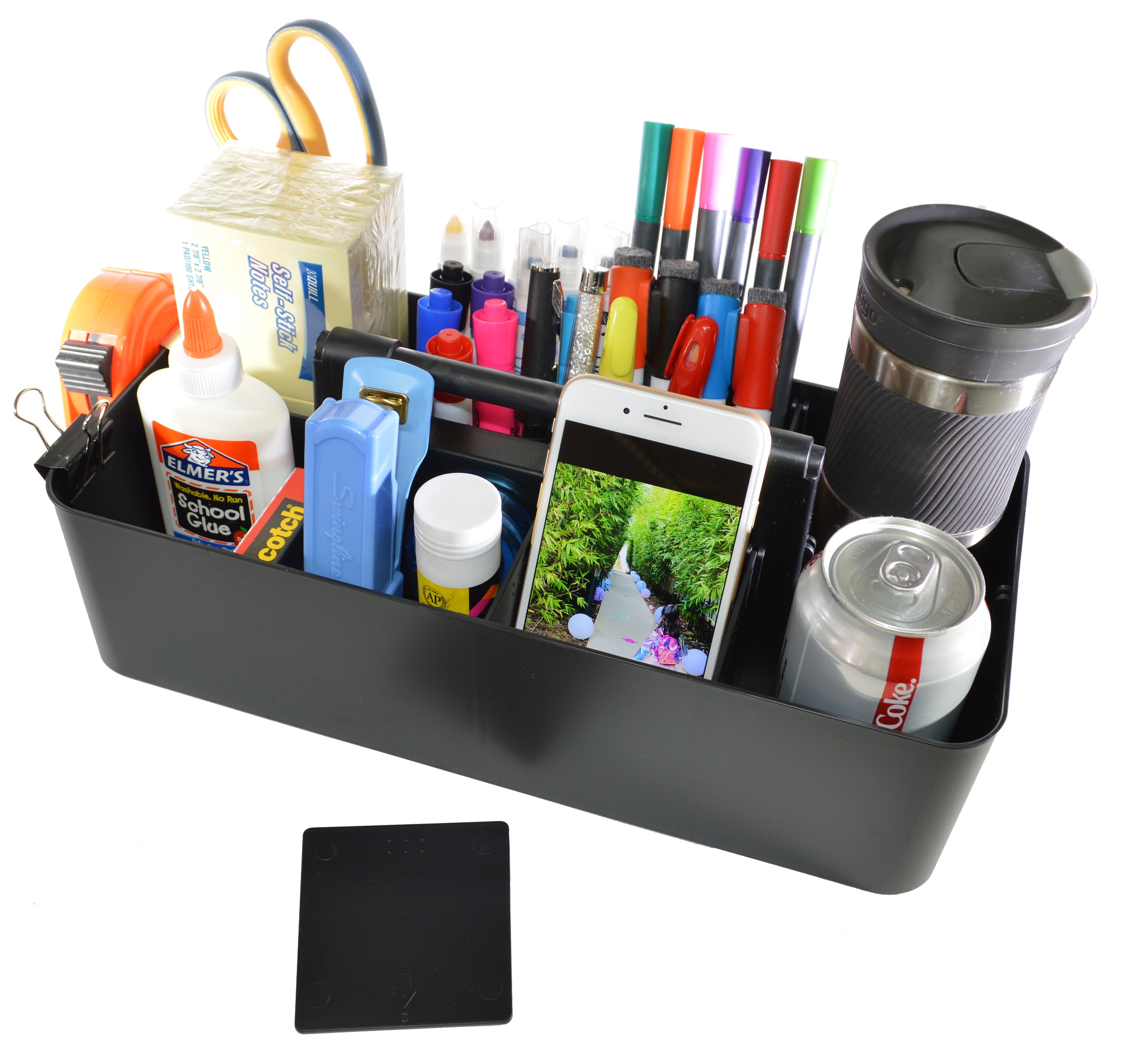 Enjoy Organizer 2-Pack – Portable Caddy with 8 Compartments & DIY Dividers, Made in USA