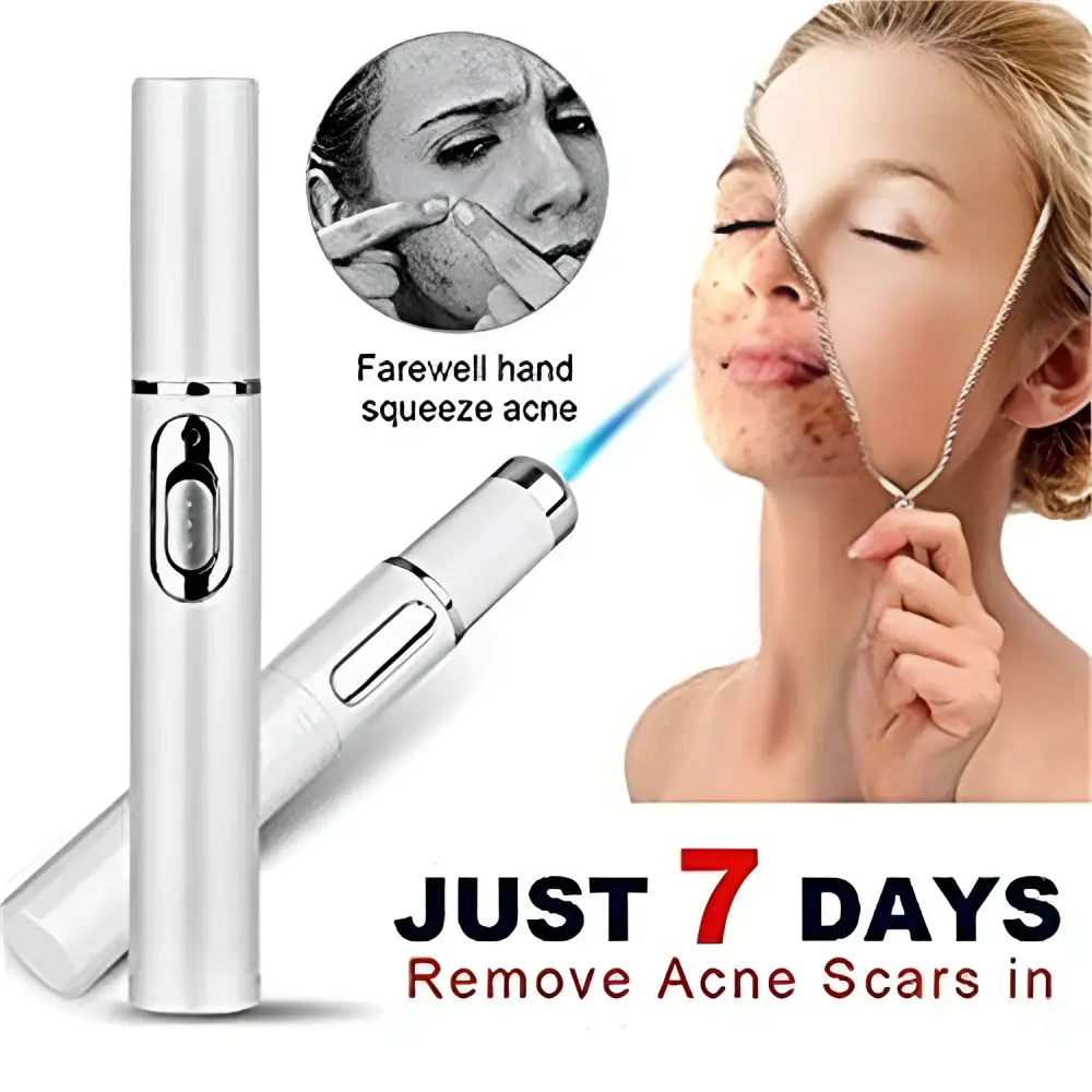Blue Light Photon Acne Treatment Pen | Anti-Acne, Pore Tightening & Skin Repair