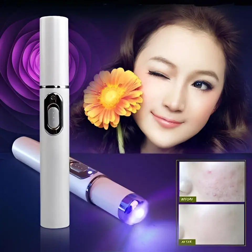 Blue Light Photon Acne Treatment Pen | Anti-Acne, Pore Tightening & Skin Repair